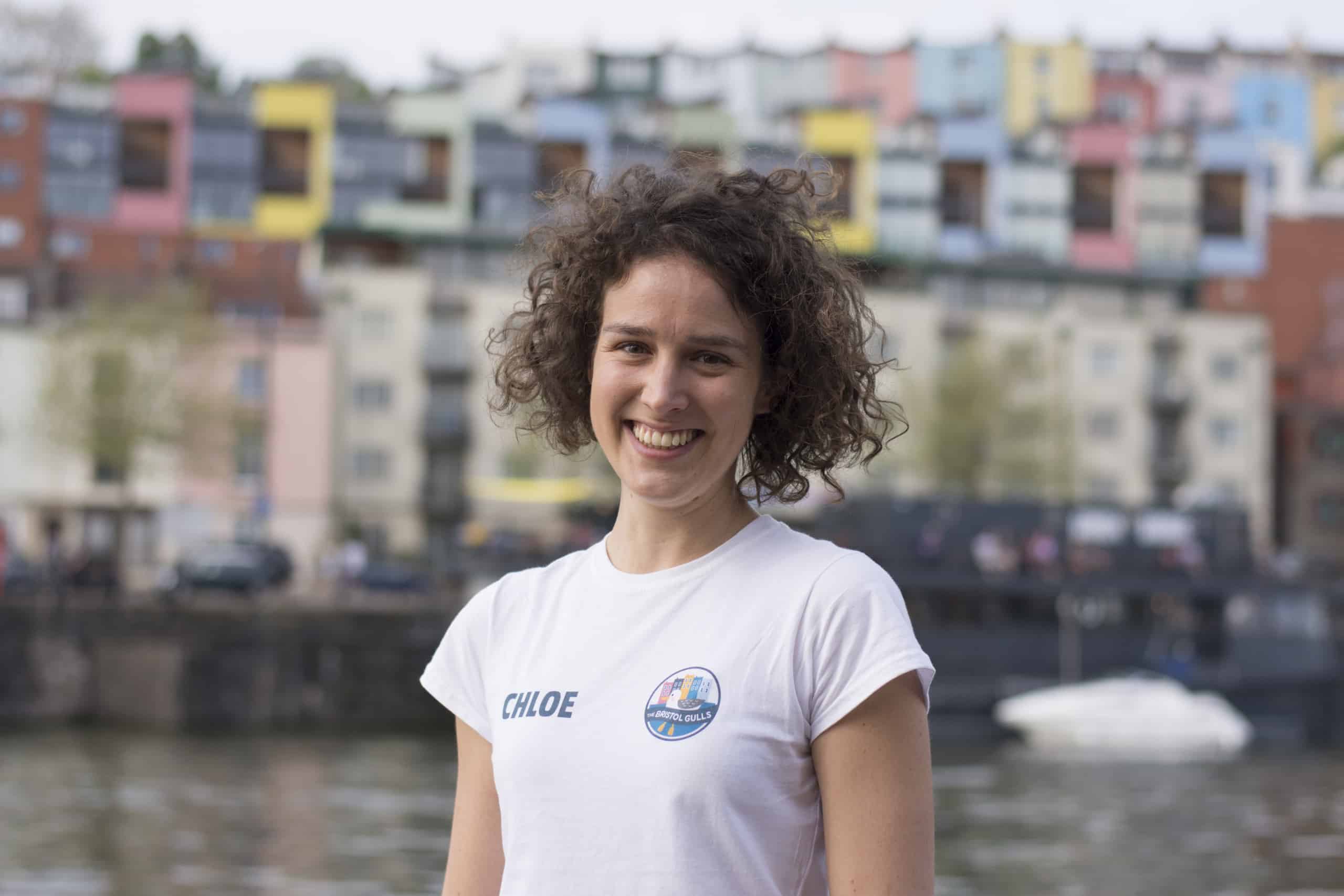 Chole Juyon, founder of Clean Up Bristol Harbour